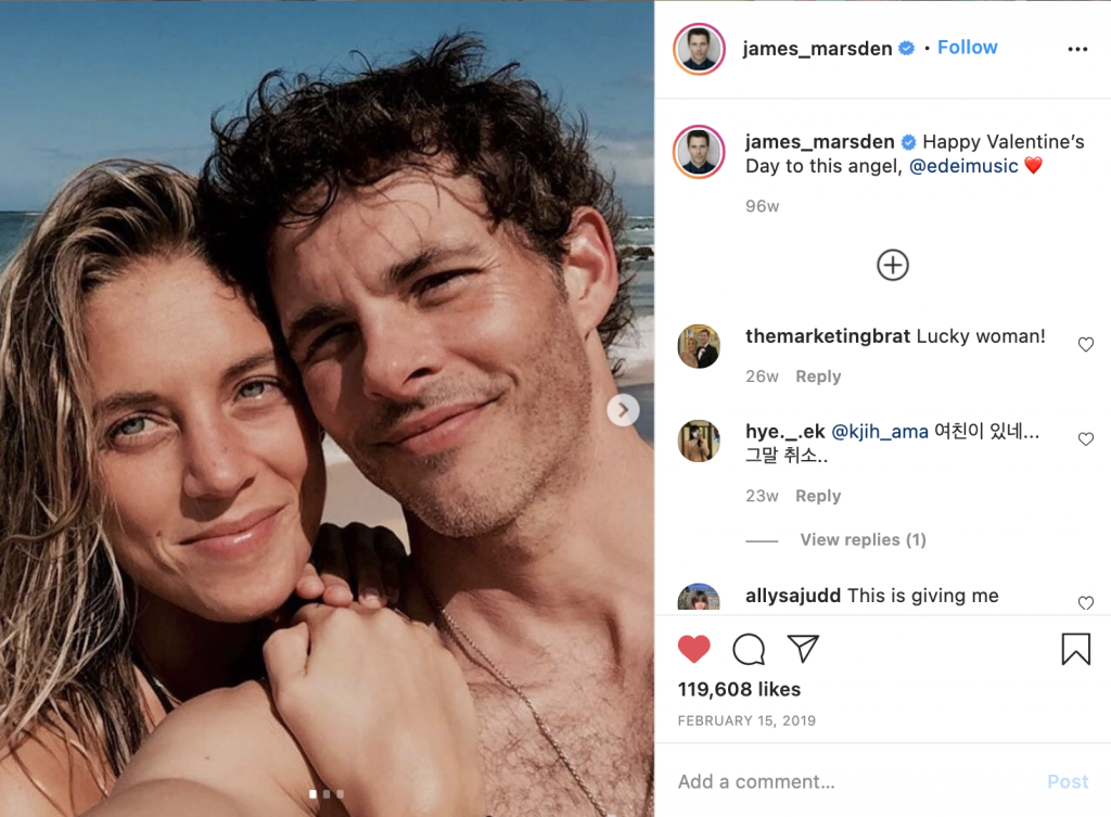 Is James Marsden Married? Who is James Marsden's Girlfriend? Does He